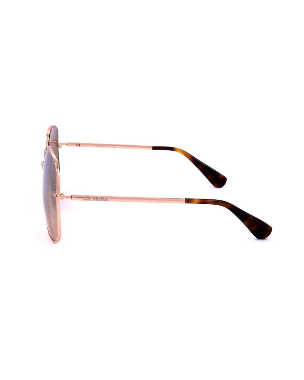 Max Mara Pink Irregular Frame Sunglasses