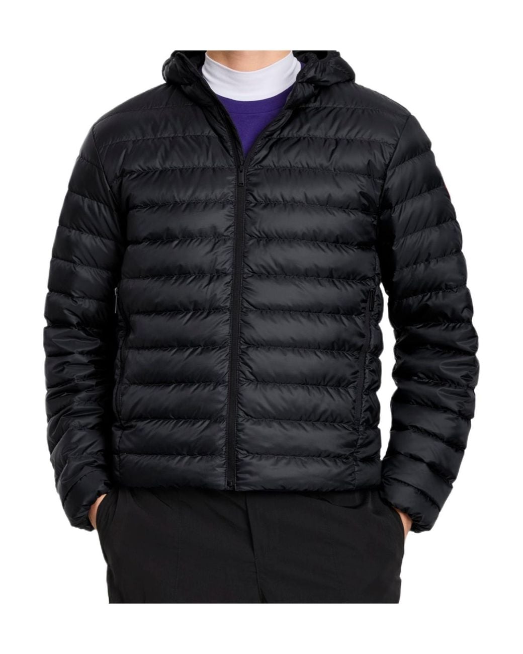 Canada Goose Black Stratus Hoodie for men