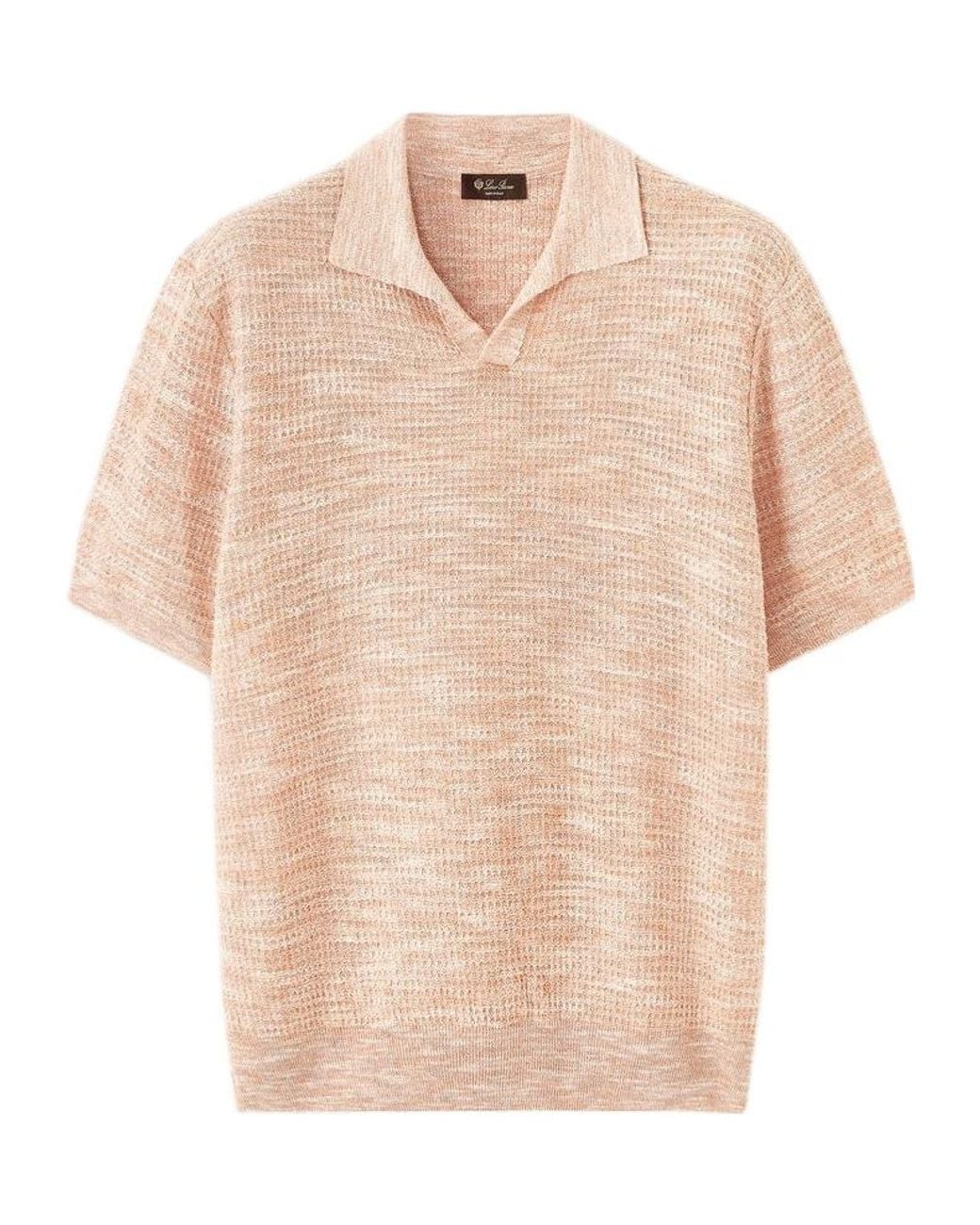 Loro Piana Natural Savan Polo Shirt for men