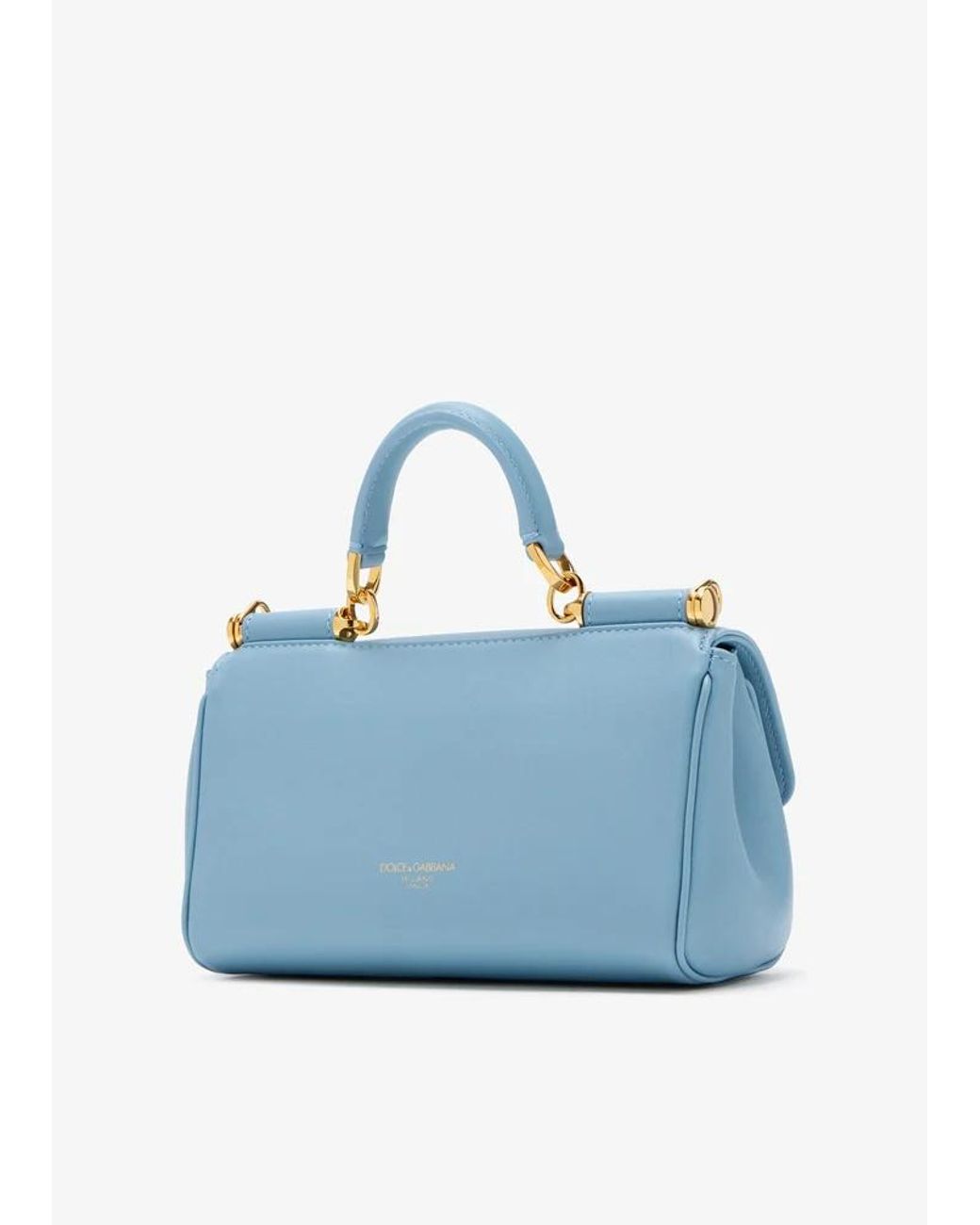 Dolce & Gabbana Blue My Sicily Handbag
