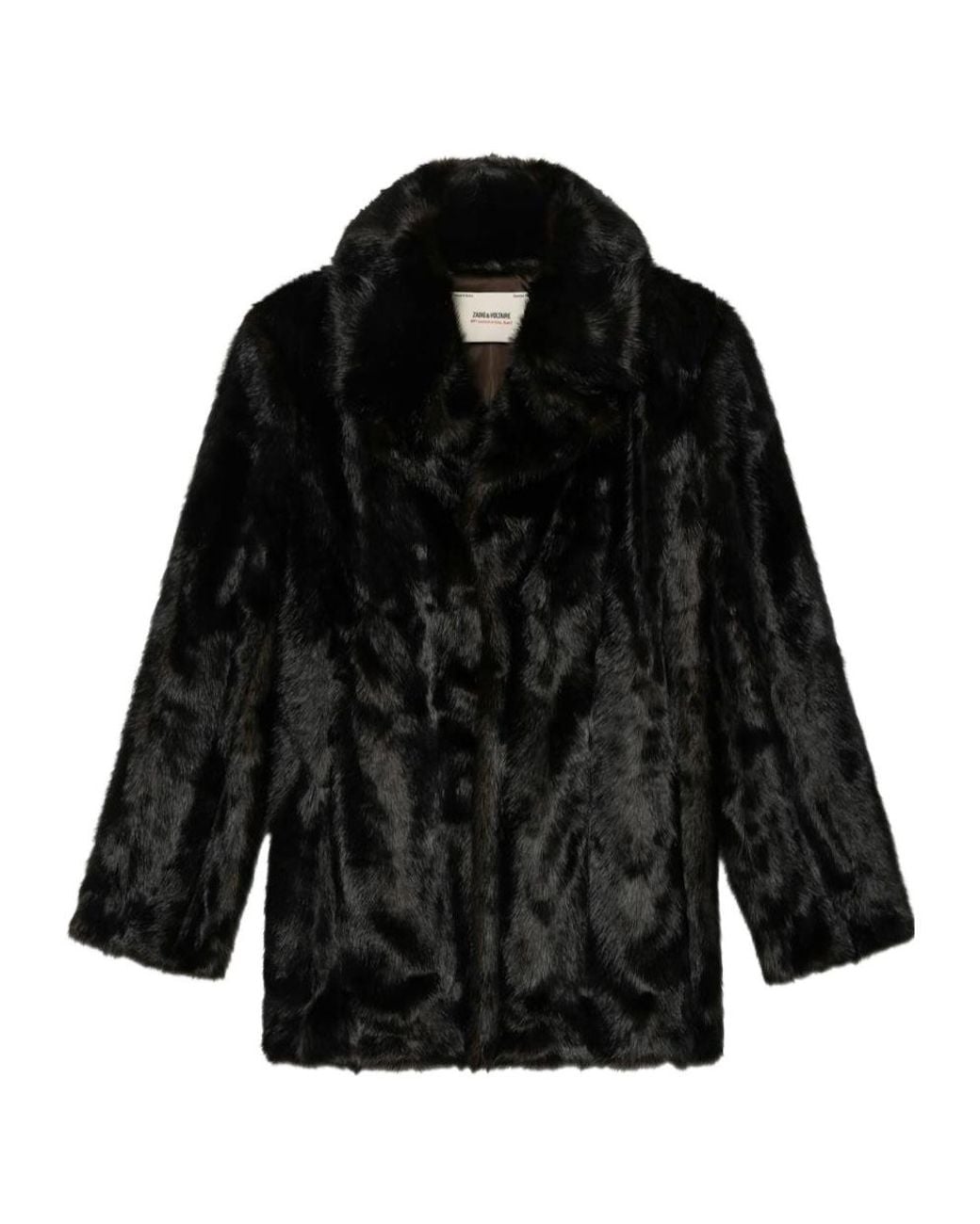 Zadig & Voltaire Black Long-Sleeved Coat