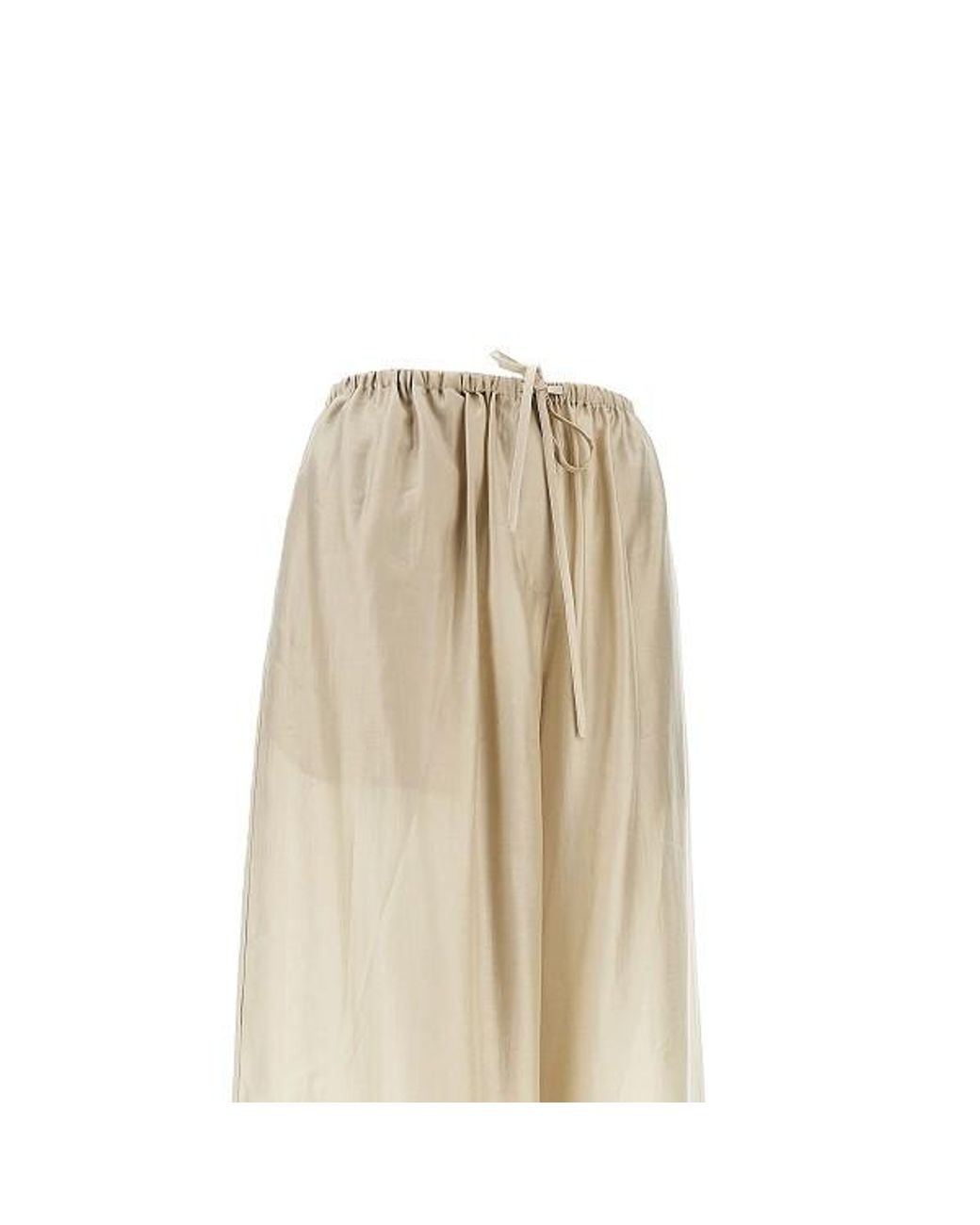 Entire studios Natural Vento Wide-Leg Pants