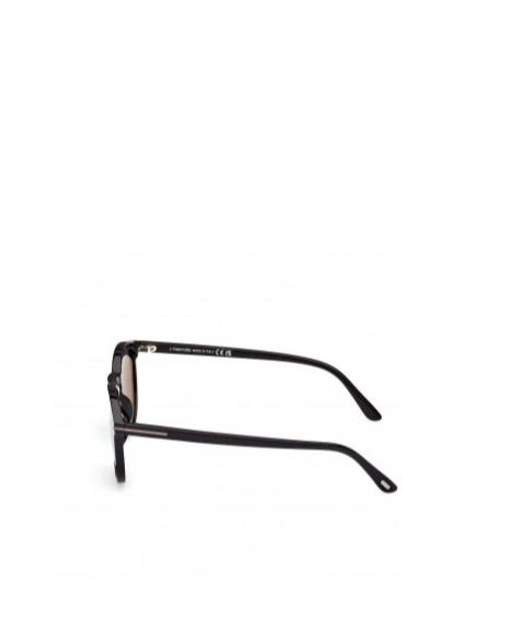 Tom Ford White Rectangular Sunglasses for men