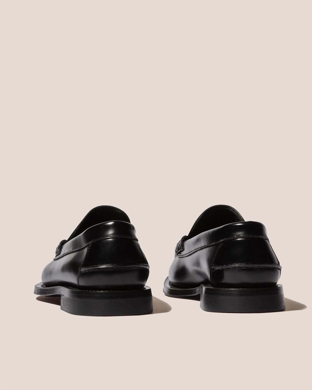 Hereu Black Nombela Woven-Designed Slip-On Loafers