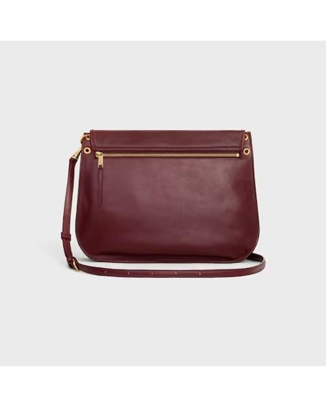 Céline Red Soft Triomphe Besace