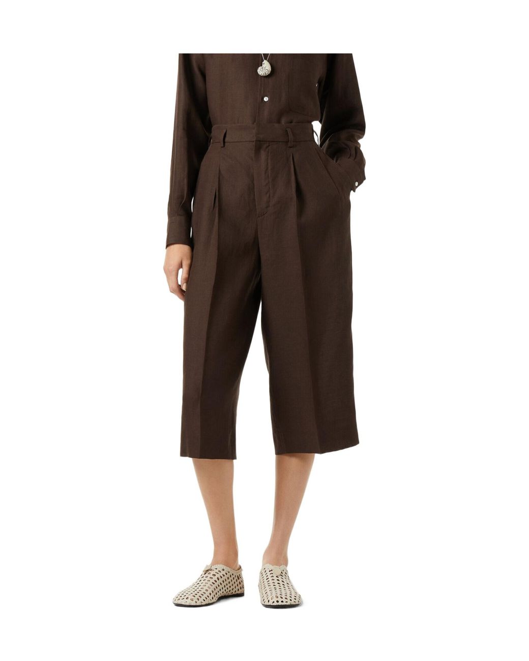 Loro Piana Brown Hector Trousers