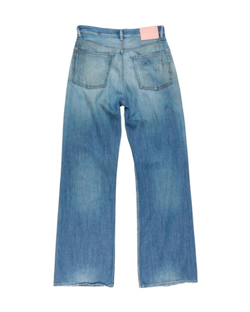 Acne Blue Regular Fit Jeans for men