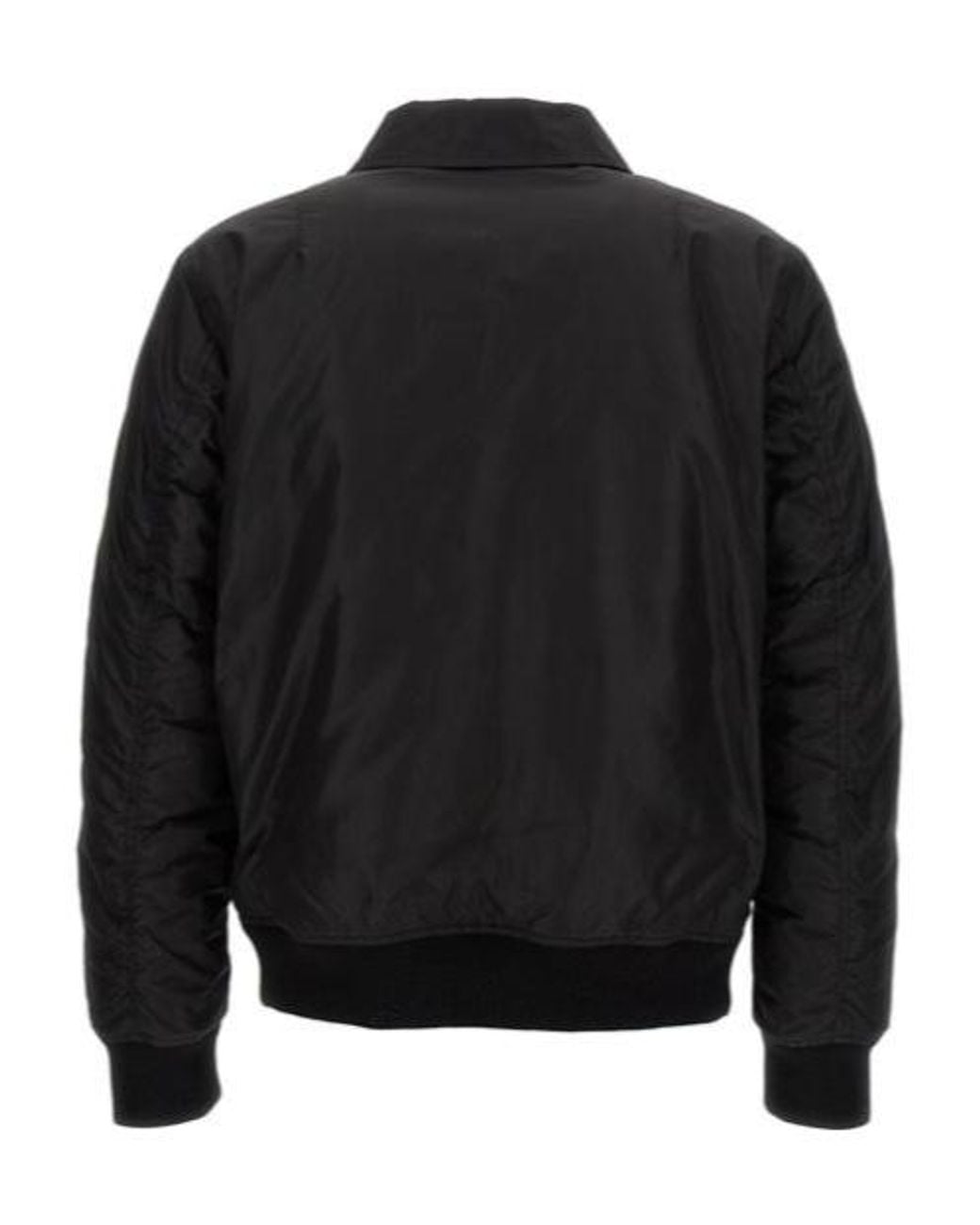 Saint Laurent Black Zip-Up Bomber Jacket for men