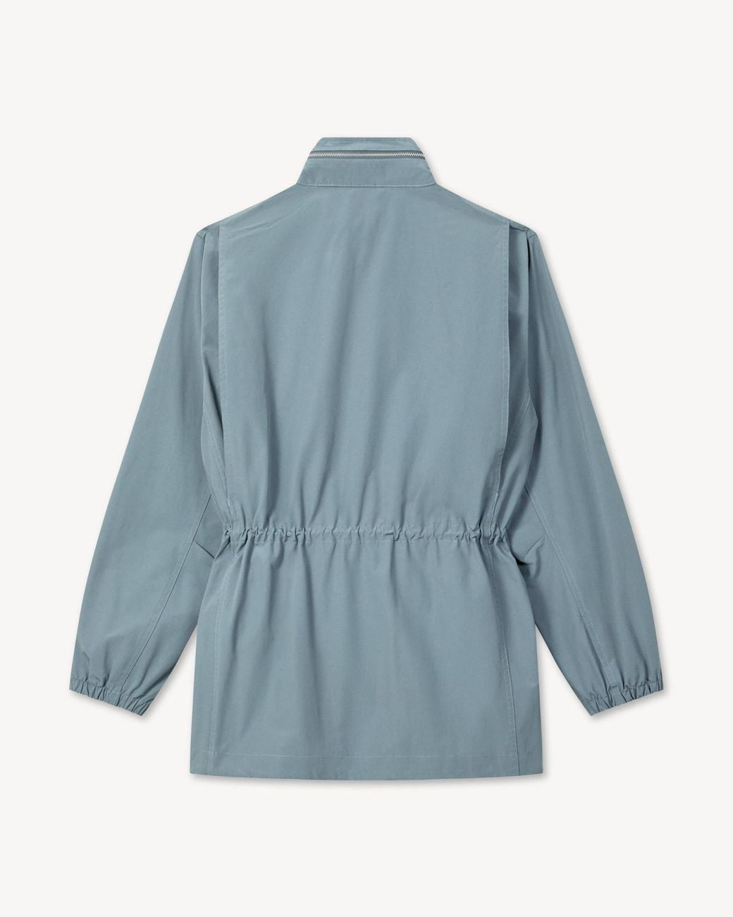 KENZO Blue Mid-Length Windbreaker Jacket