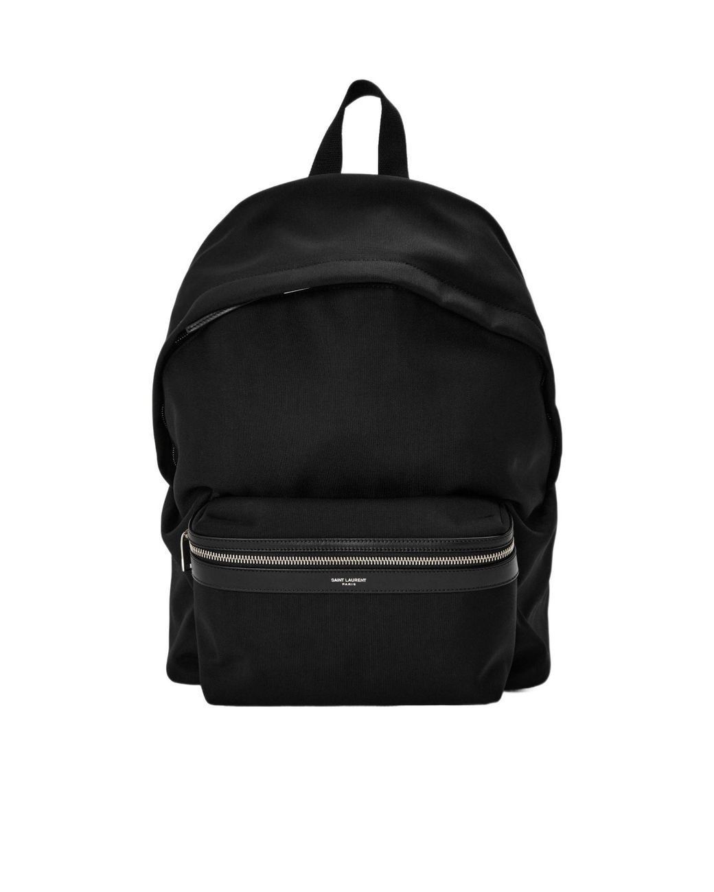 Saint Laurent Black Simple Backpack for men