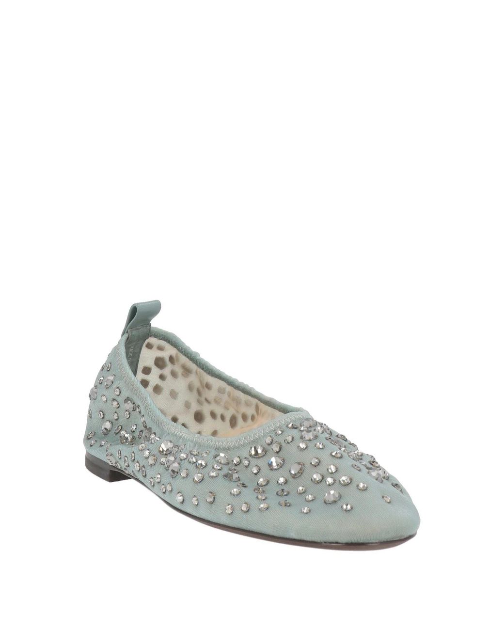 Tory Burch Gray Versatile Ballet Flats