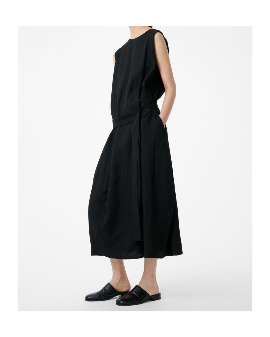Studio Nicholson Black Sleeveless Dress