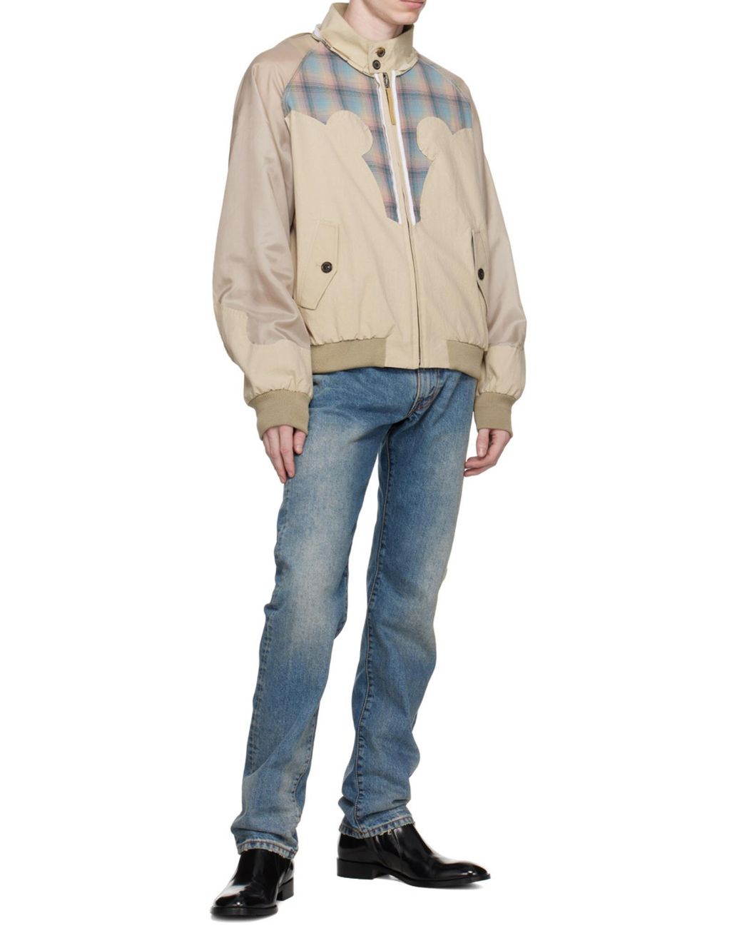 Maison Margiela Blue Distressed Jeans for men