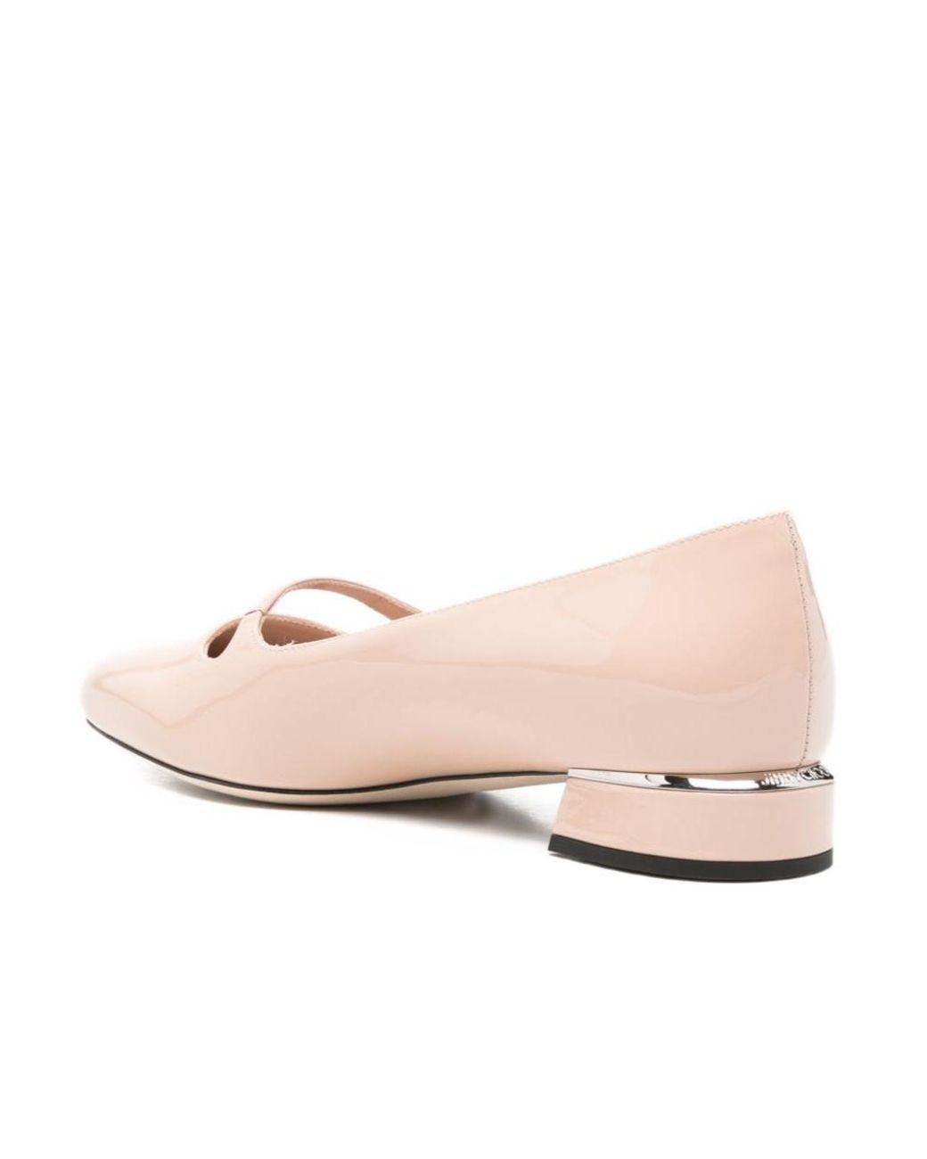 Jimmy Choo Pink Mary Jane Ballet Flats