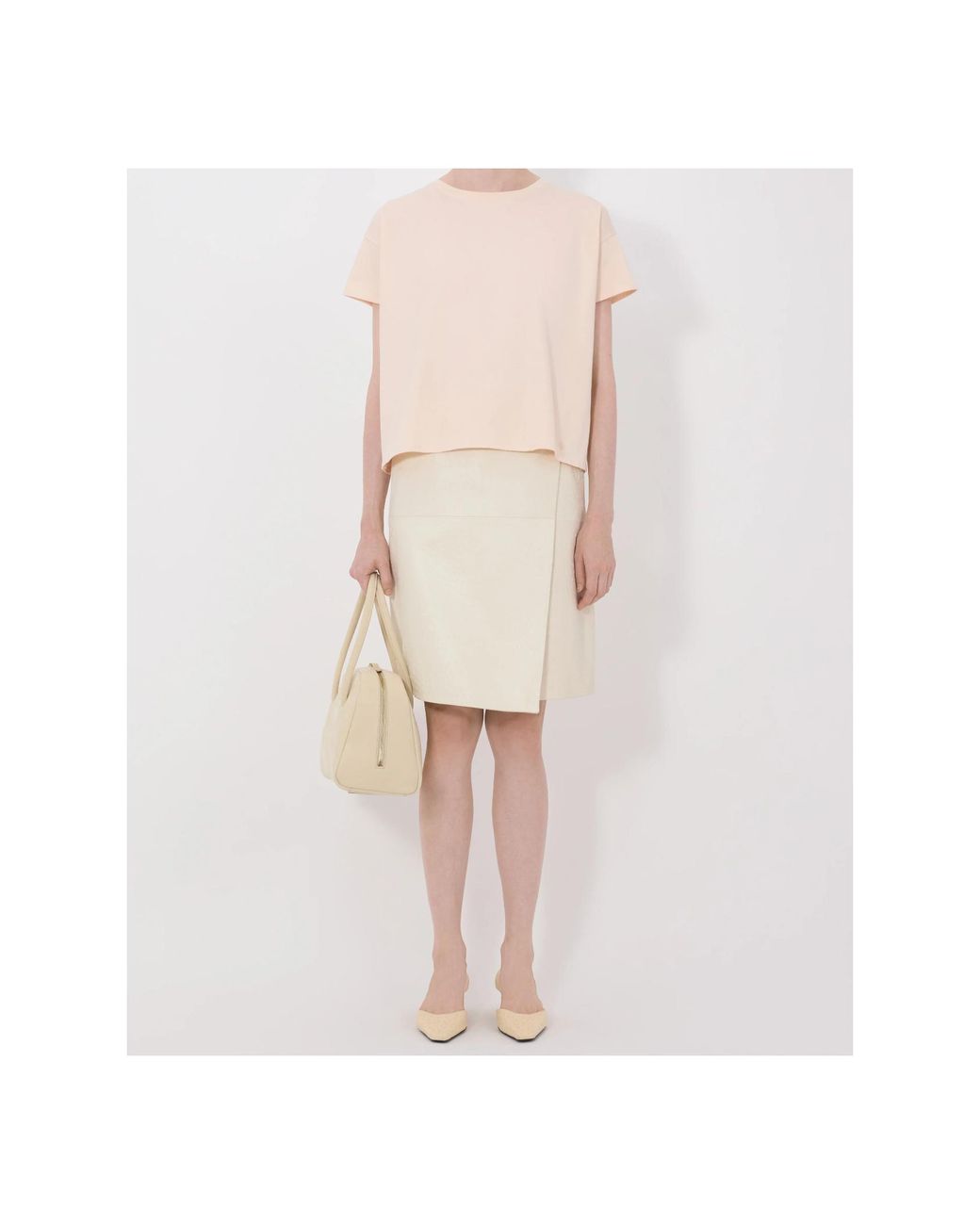 Loulou de Saison Pink Basiluzzo Boxy T-Shirt