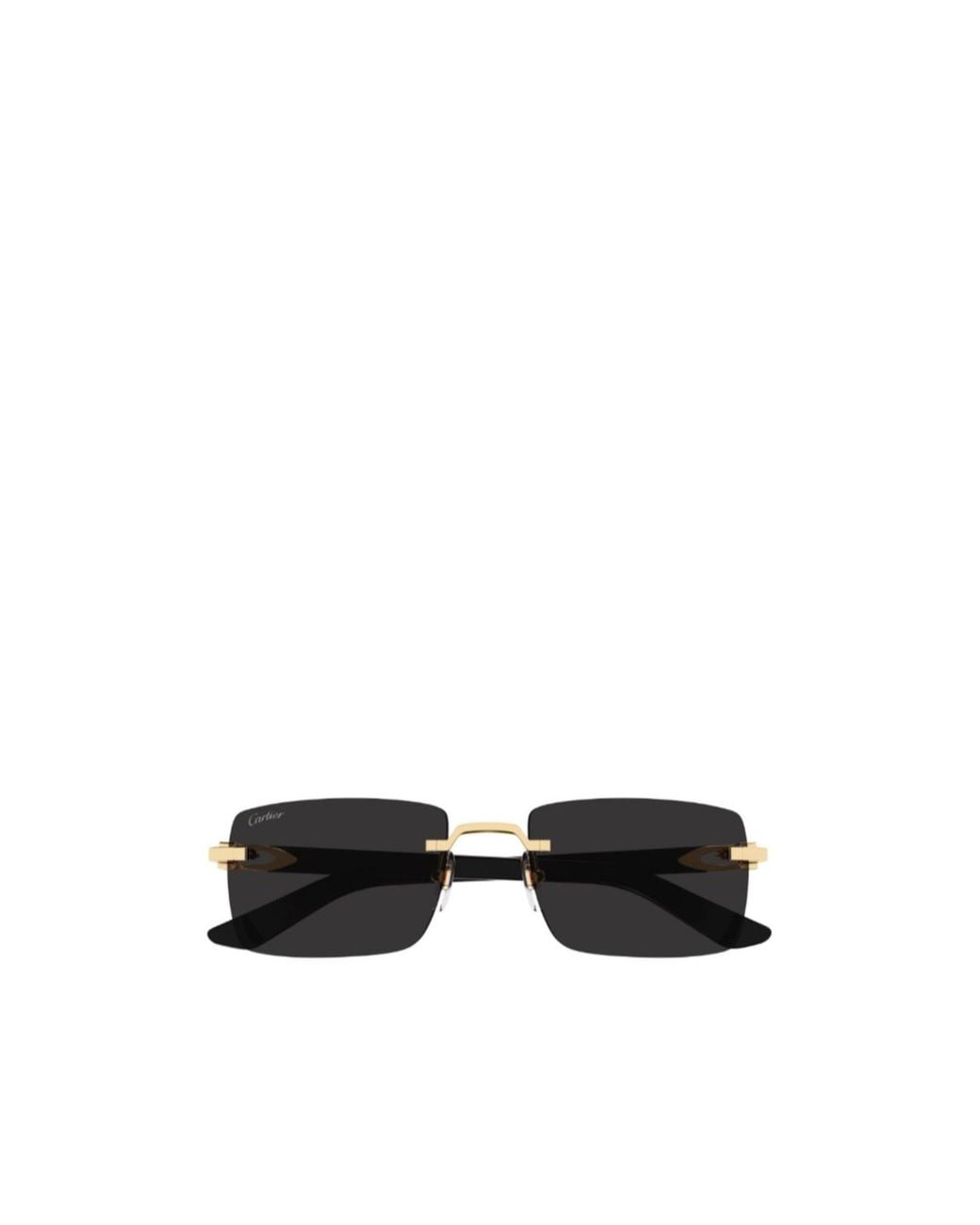 Cartier White Rectangle Sunglasses for men