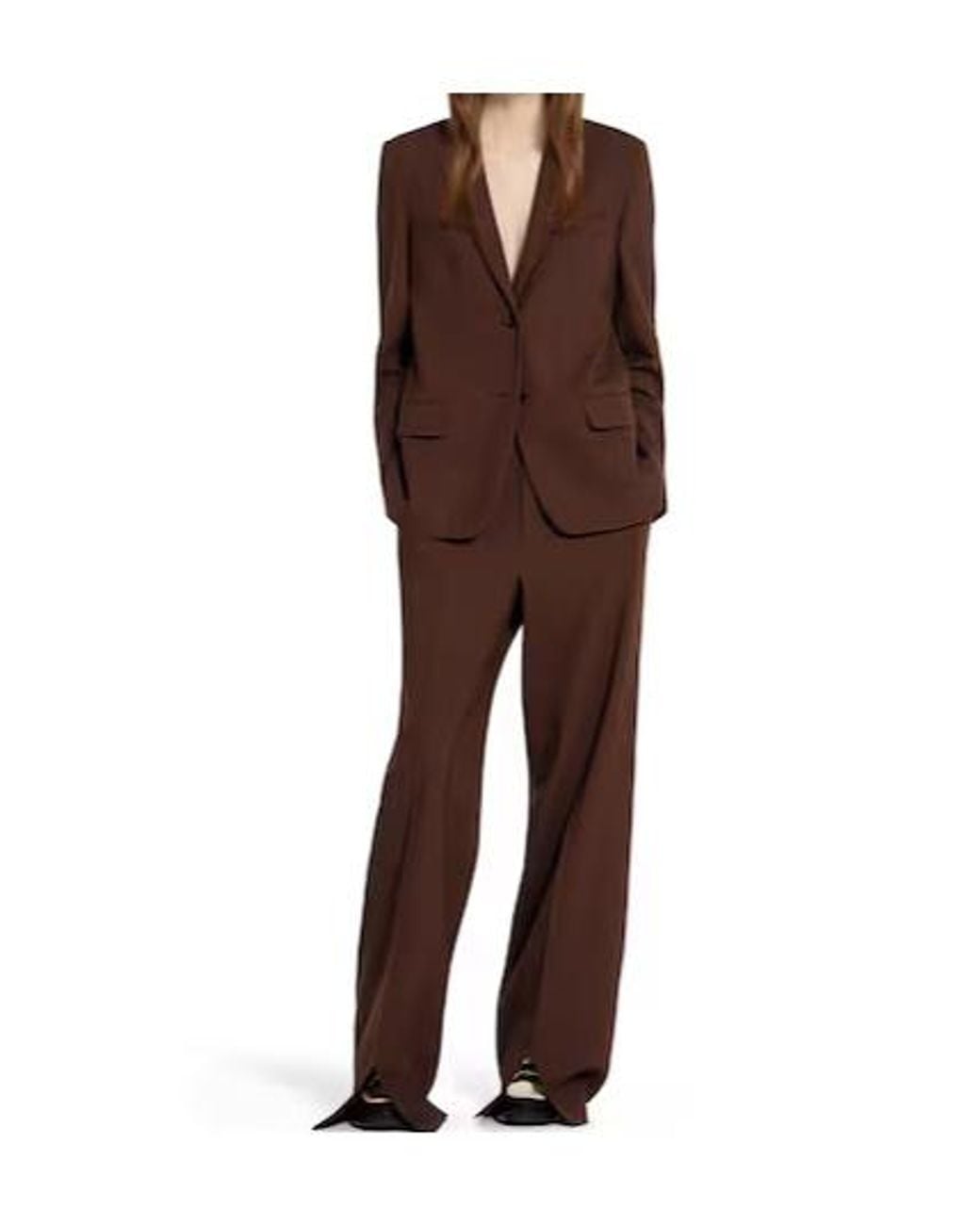 Gucci Brown Single-Breasted Wool-Blend Blazer