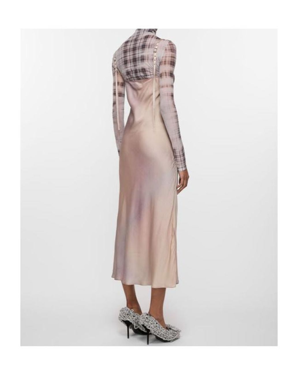 Acne Pink Strap Dress