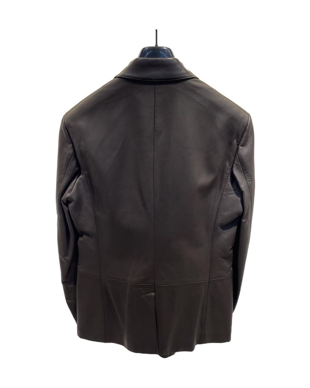 Ferragamo Black Long-Sleeved Casual Jacket for men