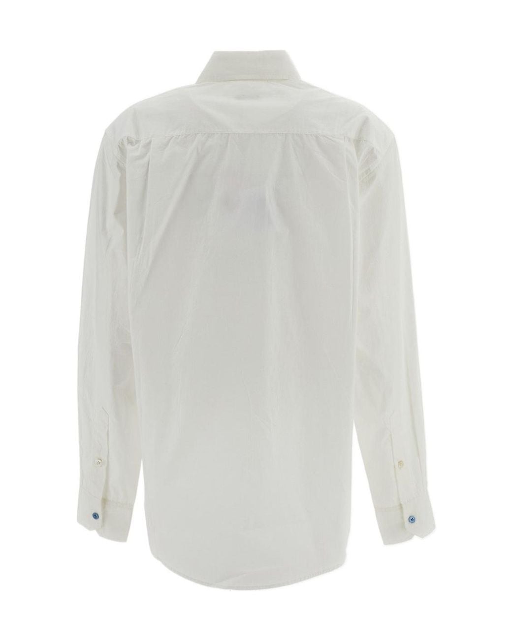 Bode White Tuxedo Shirt Button Jar for men