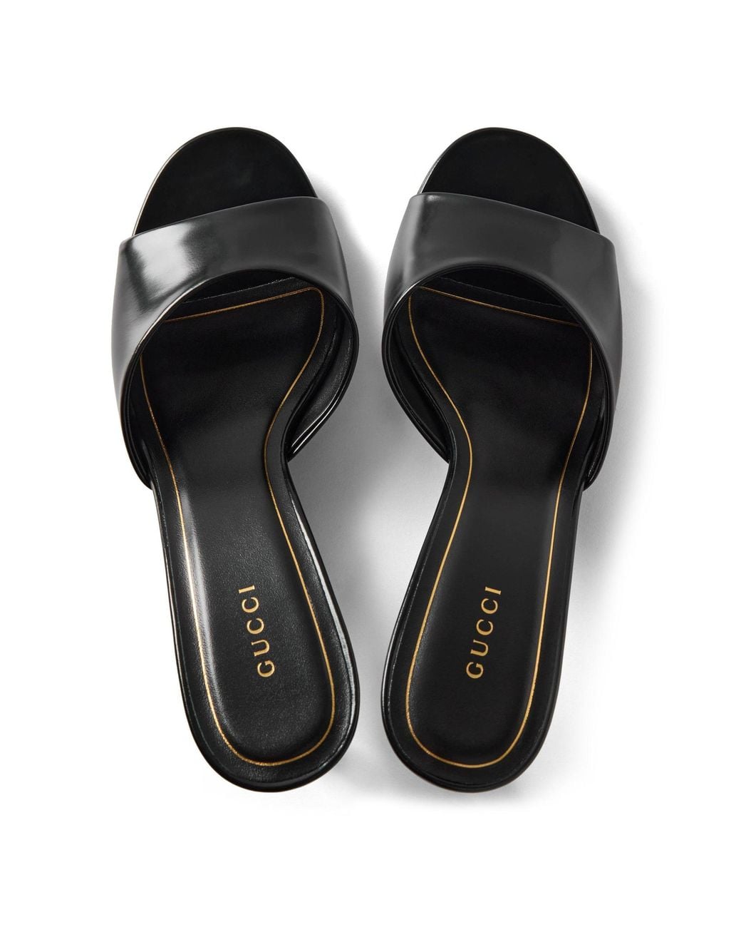 Gucci Black Bamboo Mule