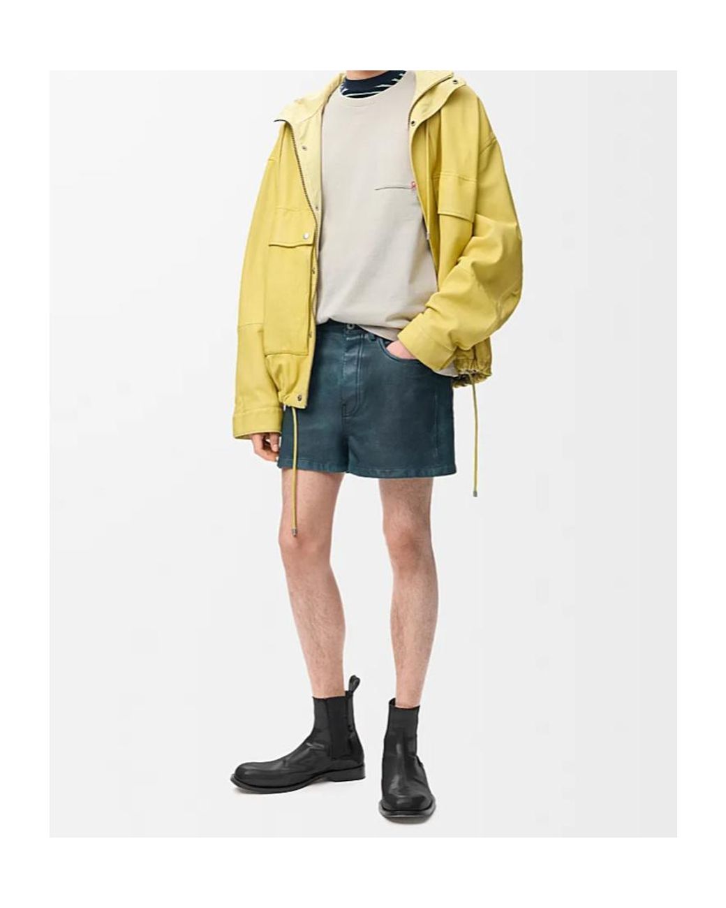 Loewe White Short-Sleeved T-Shirt for men