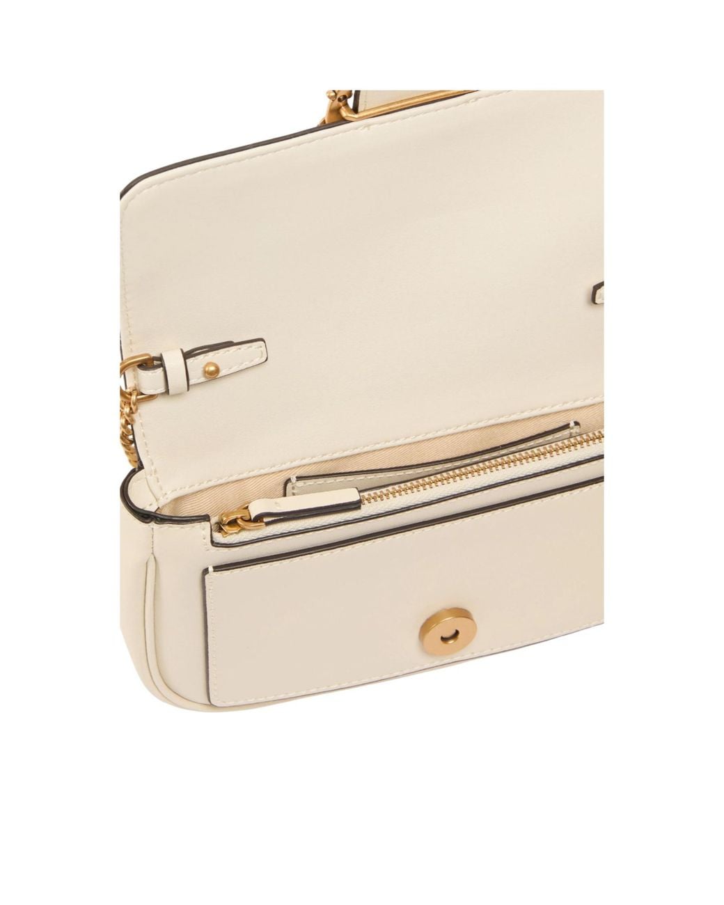 Pinko Natural Buckle Chain Shoulder Bag