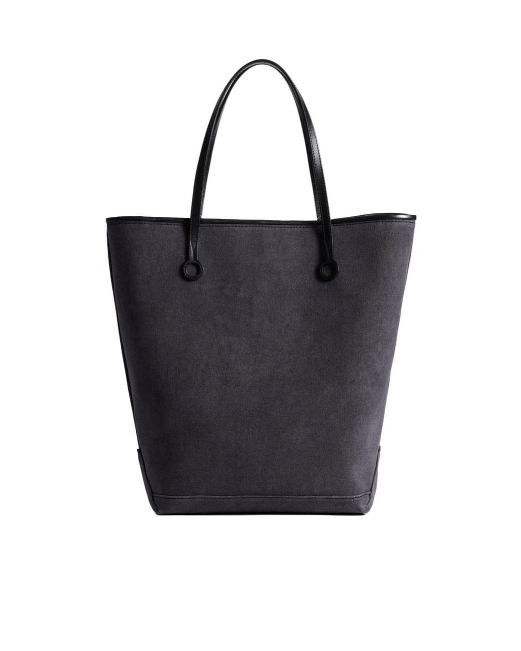 J.W. Anderson Black Large Anchor Canvas Tote