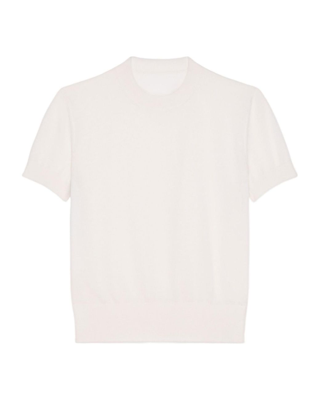 Givenchy White Short-Sleeved Sweater