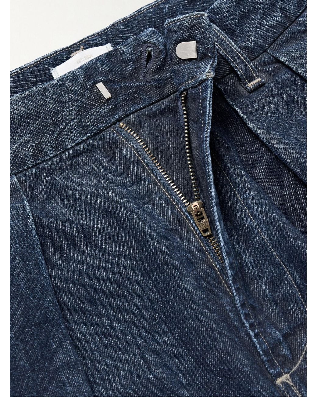Citizens of Humanity Blue High-Rise Wide-Leg Jeans