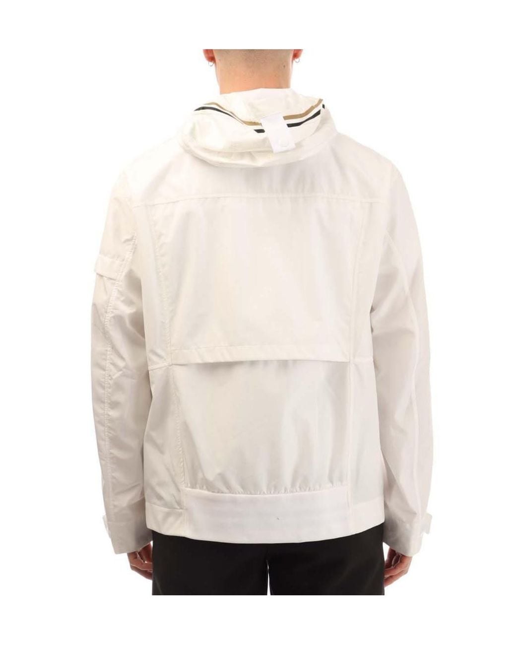 Boss White Simple Jacket for men