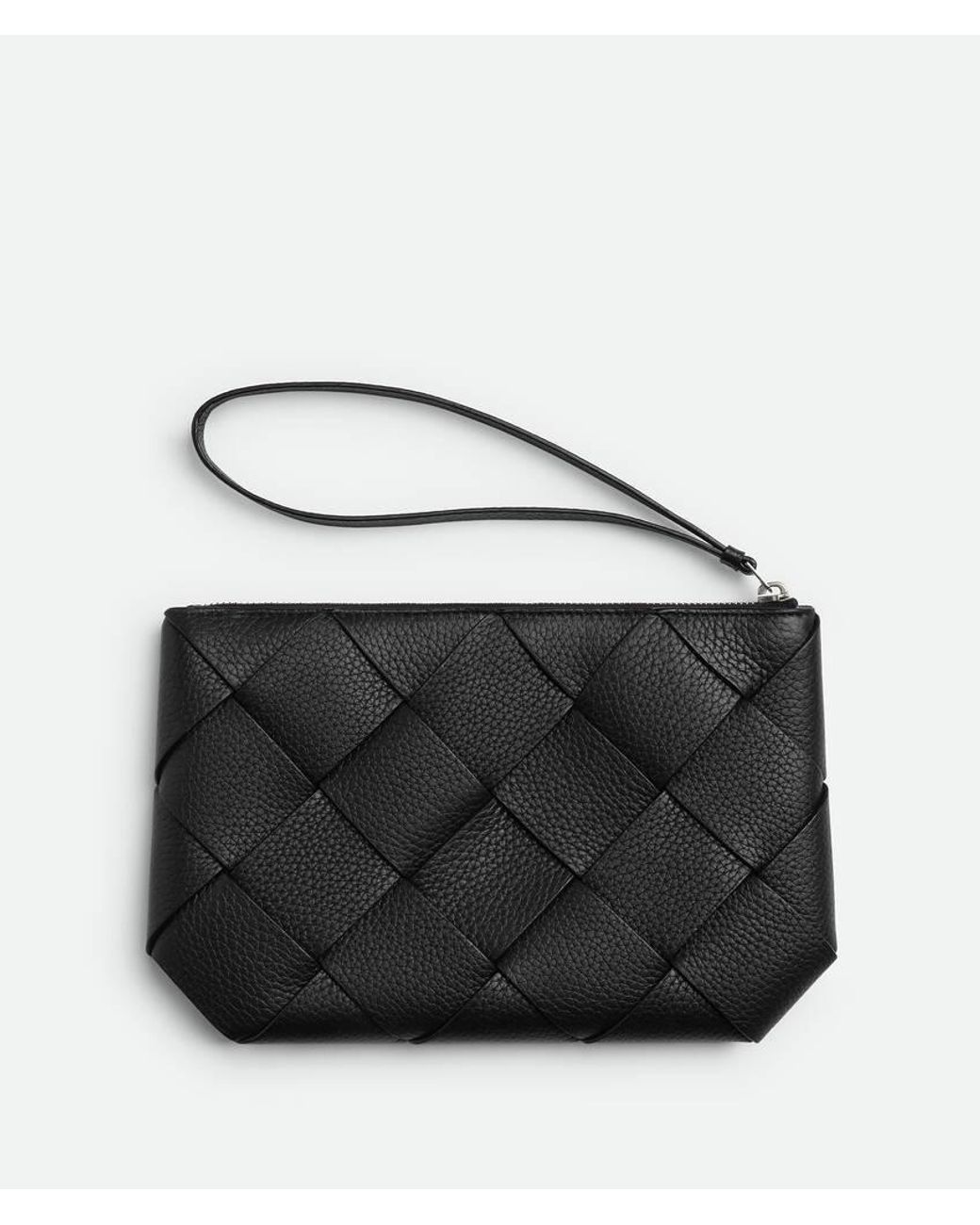 Bottega Veneta Black Diago Medium Pouch for men