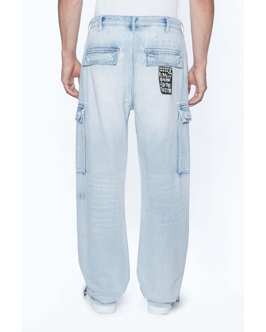 Ksubi Blue Belt-Loop Jeans for men