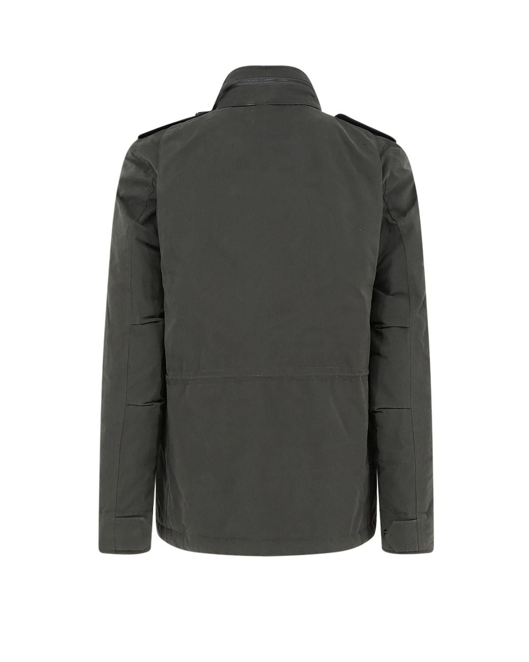 Aspesi Green High Neck Padded Jacket for men