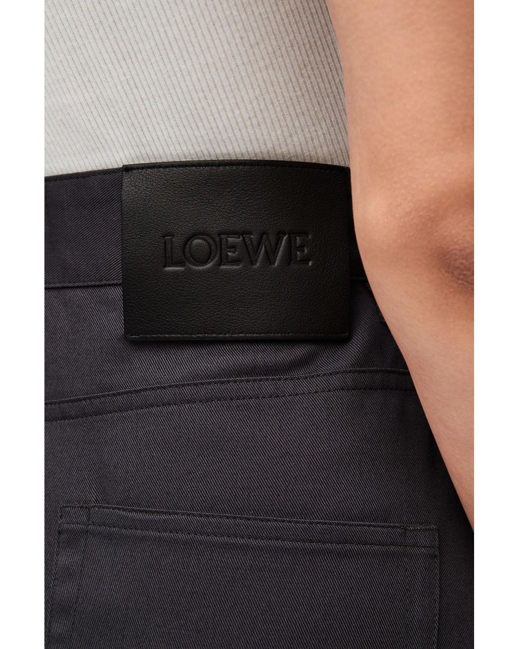 Loewe Blue High Waisted Trousers