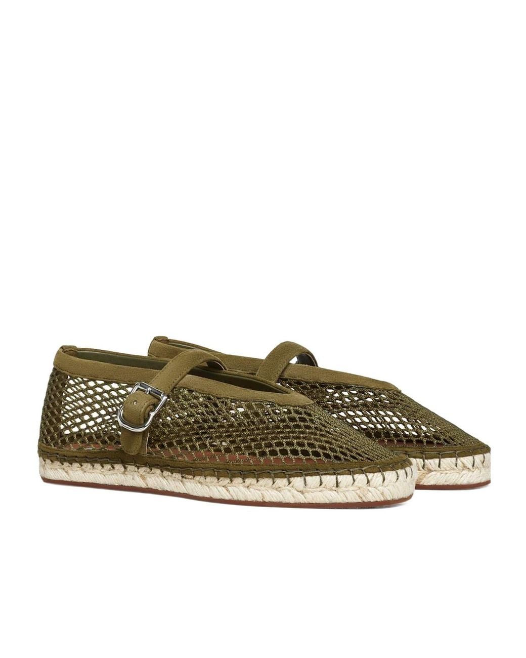 Alaïa Green Espadrilles