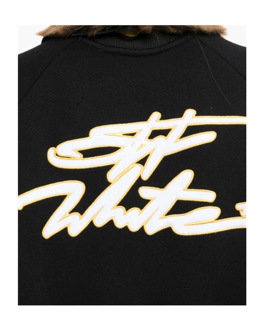 Off-White c/o Virgil Abloh Black Sporty Polo Sweatdress