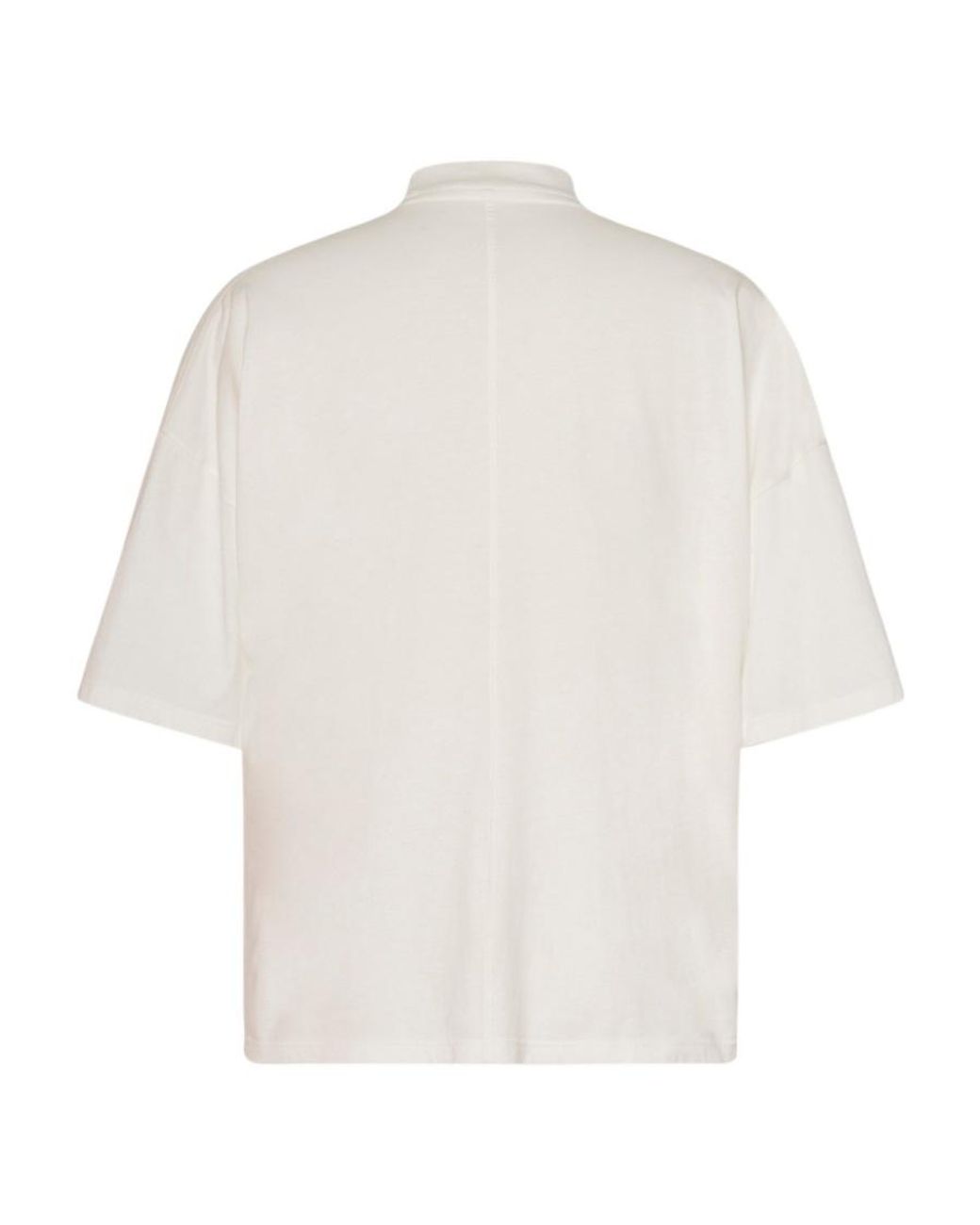 The Row White Dustin Crewneck Jersey T-Shirt for men