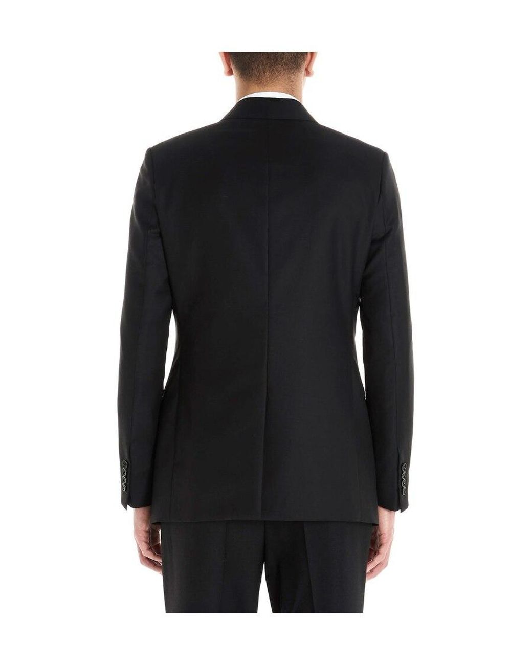 Dior Black Homme Bee Embellished Single-Breasted Jacket for men