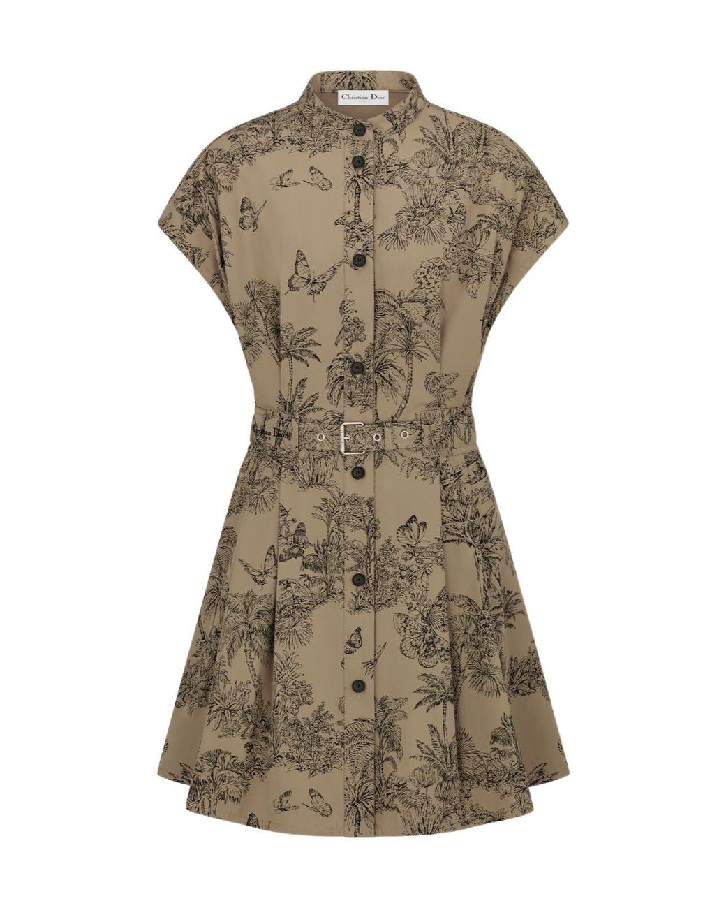 Dior Green Iviera Short Shirt Dress