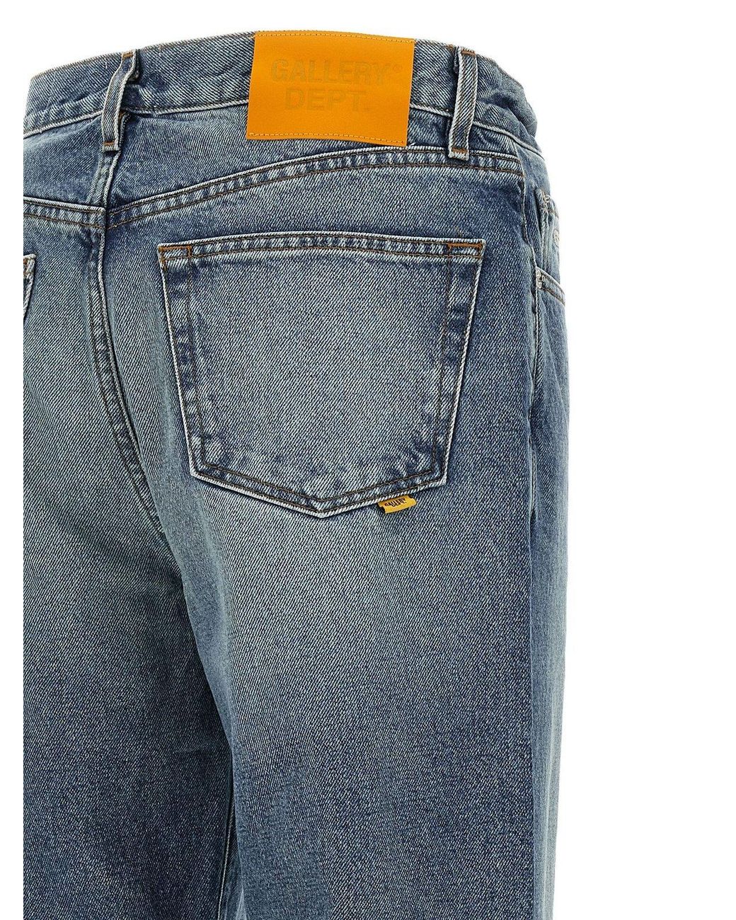 GALLERY DEPT. Blue Melrose Baggy Jeans for men