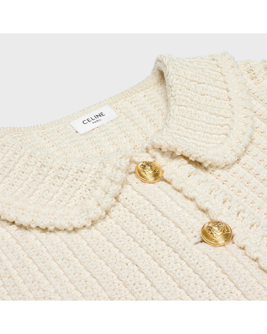 Céline Natural Cardigan Jacket