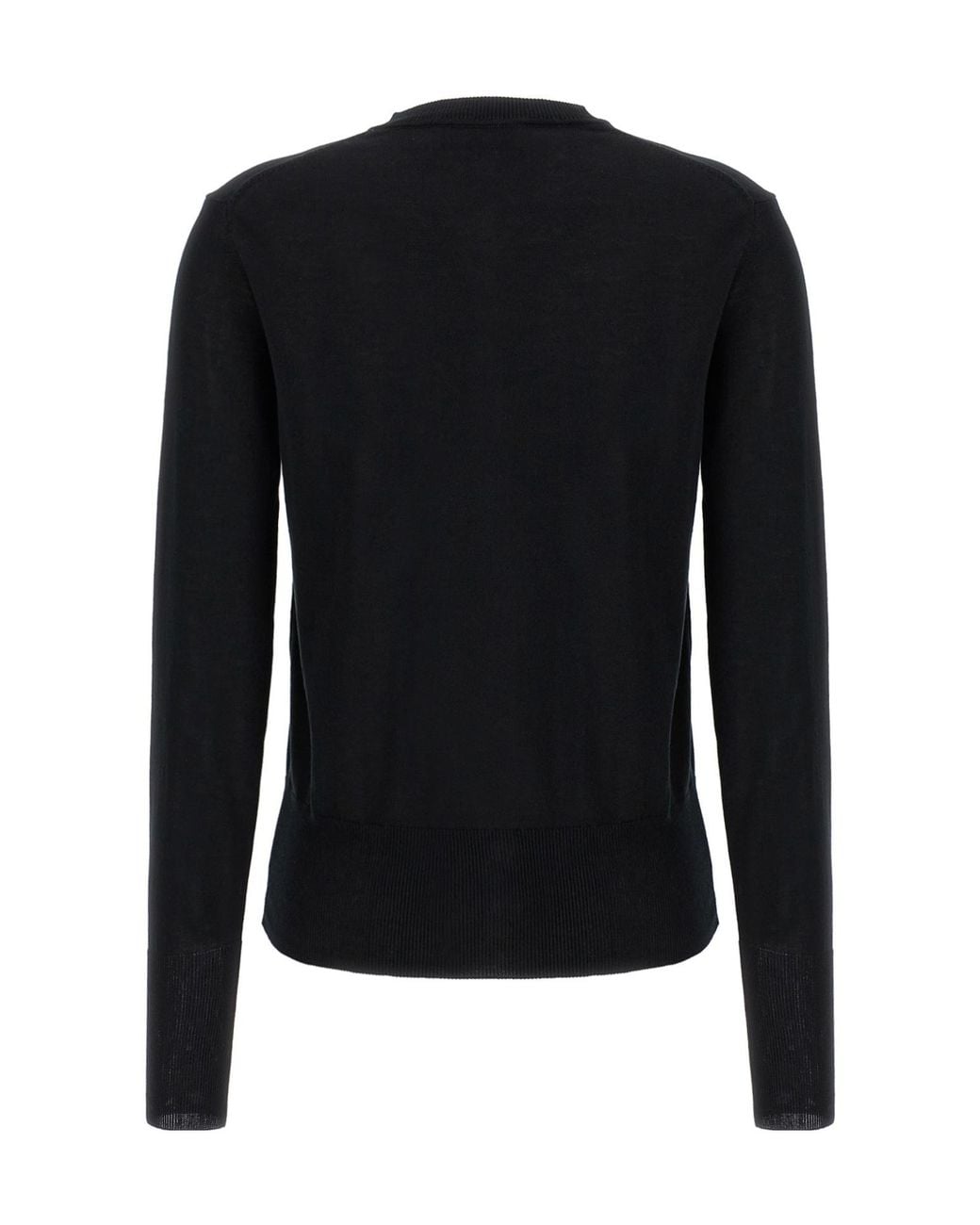 Vivienne Westwood Black Logo Embroidered Buttoned Cardigan
