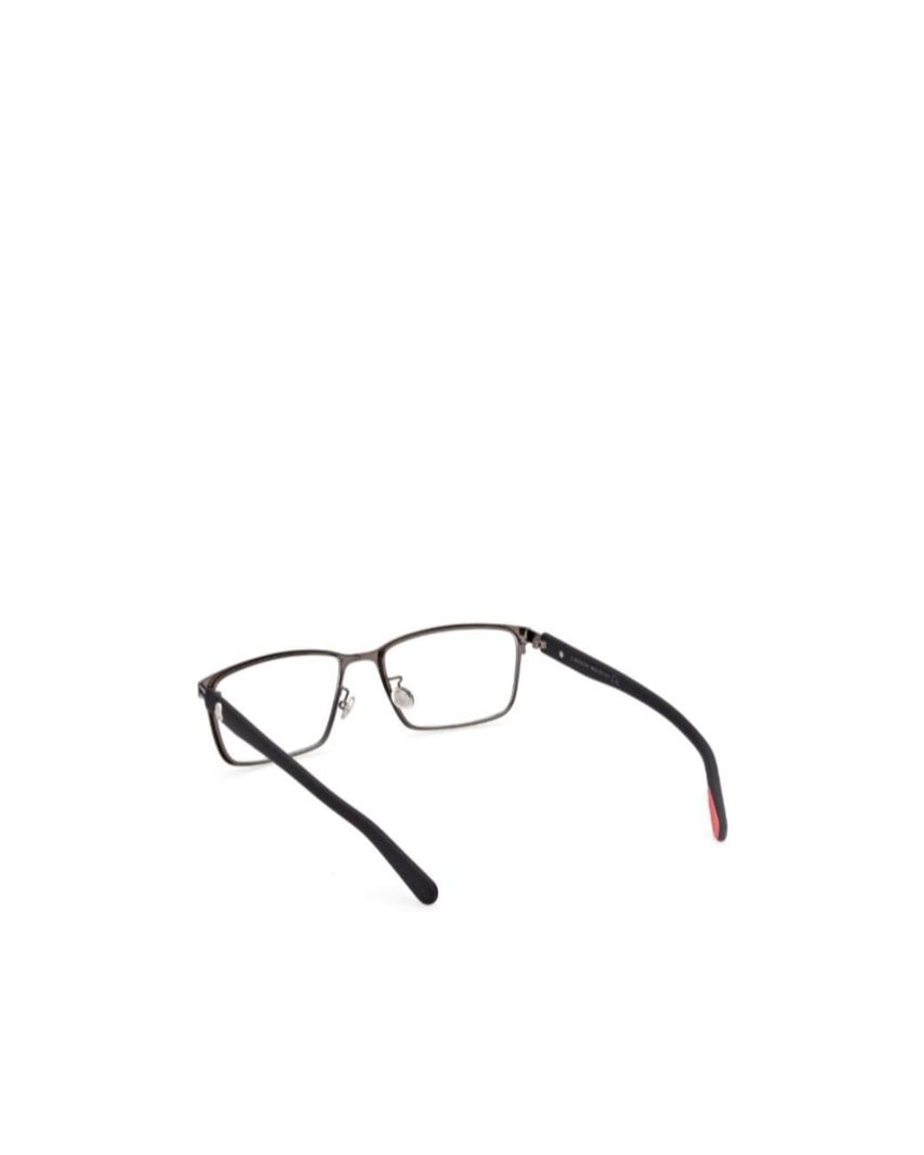 Moncler White Eyewear Rectangle Frame Glasses for men
