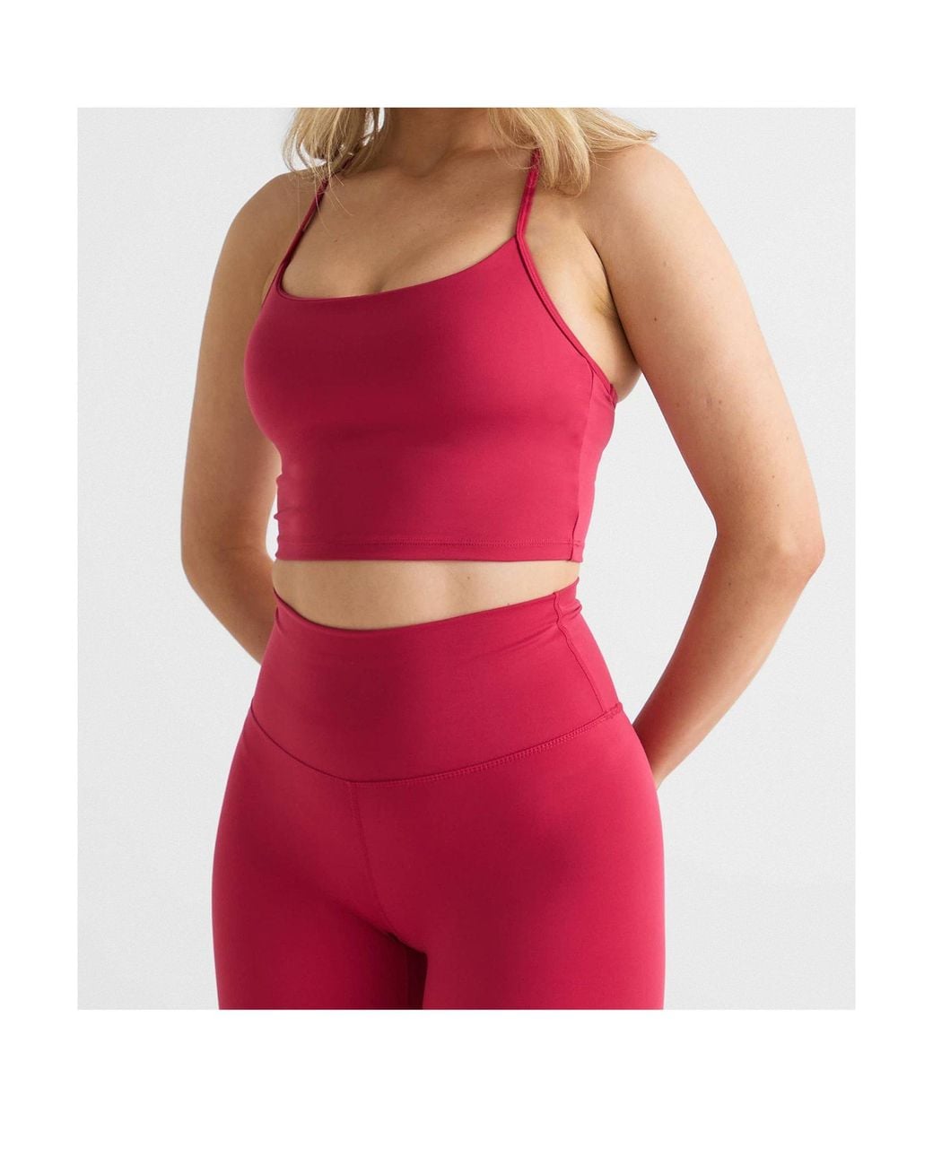 Varley Red Harley Light-Support Wire-Free Low-Impact Sports Bra
