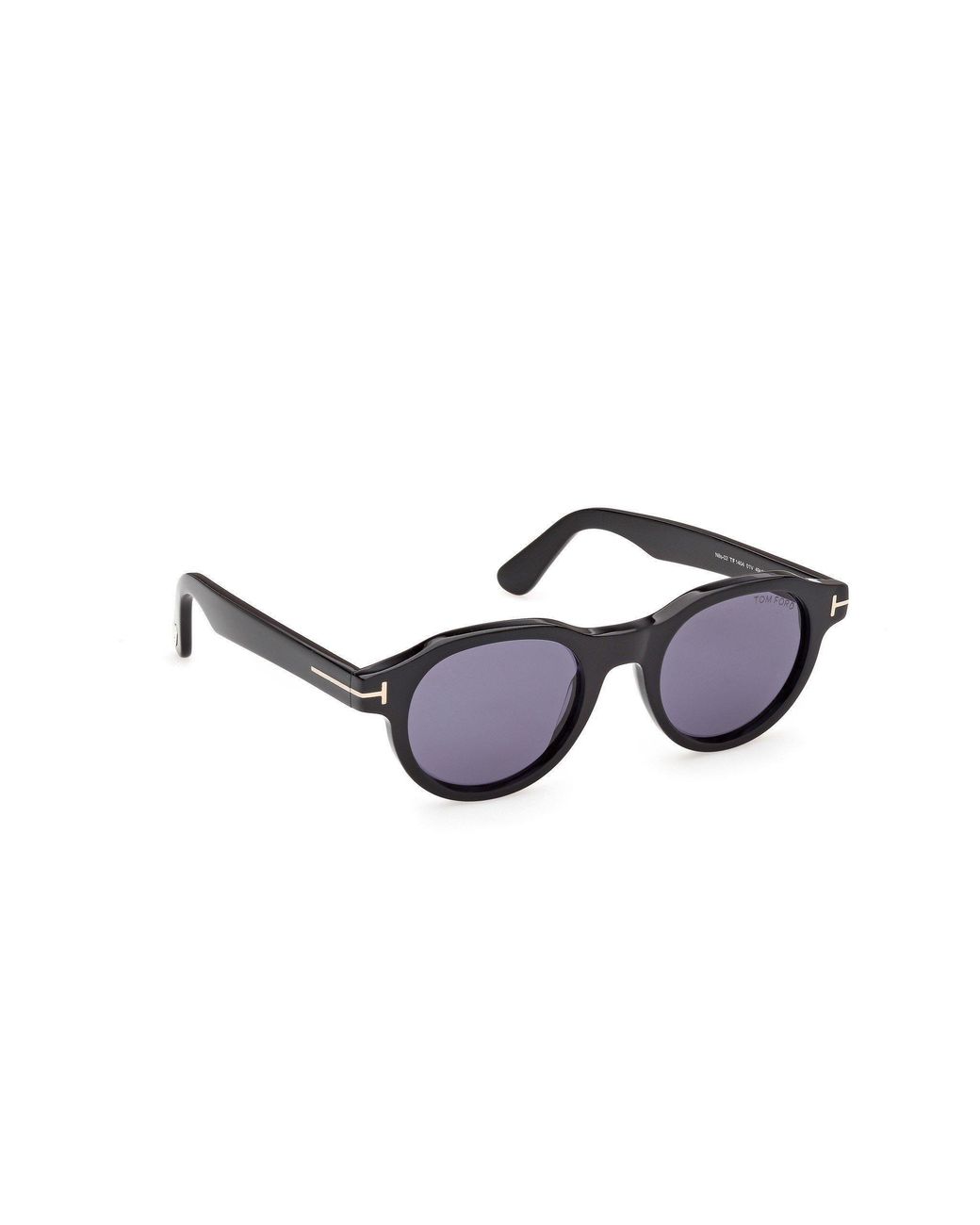 Tom Ford White Round-Framed Sunglasses for men