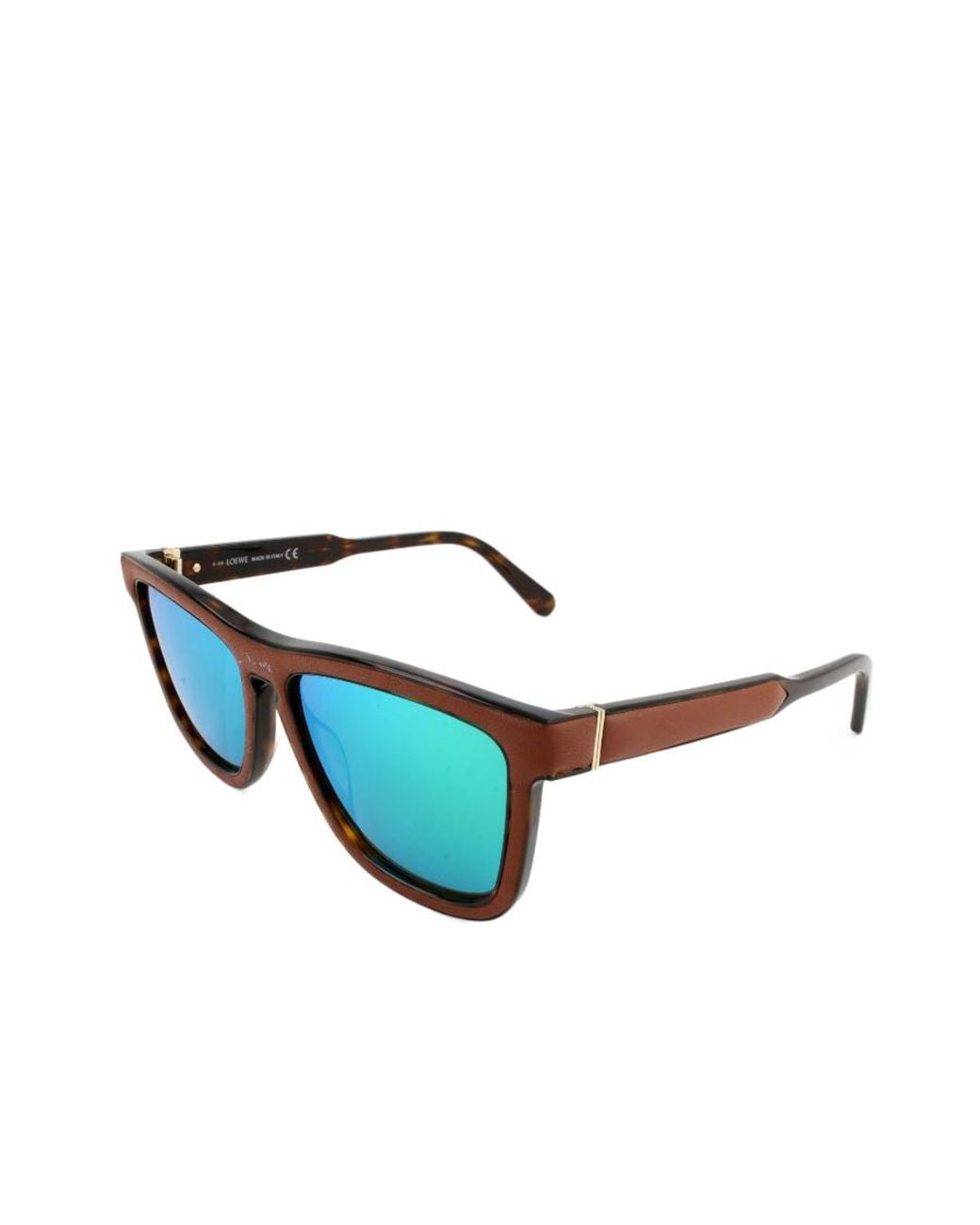 Loewe Green Logo Logo Sunglasses