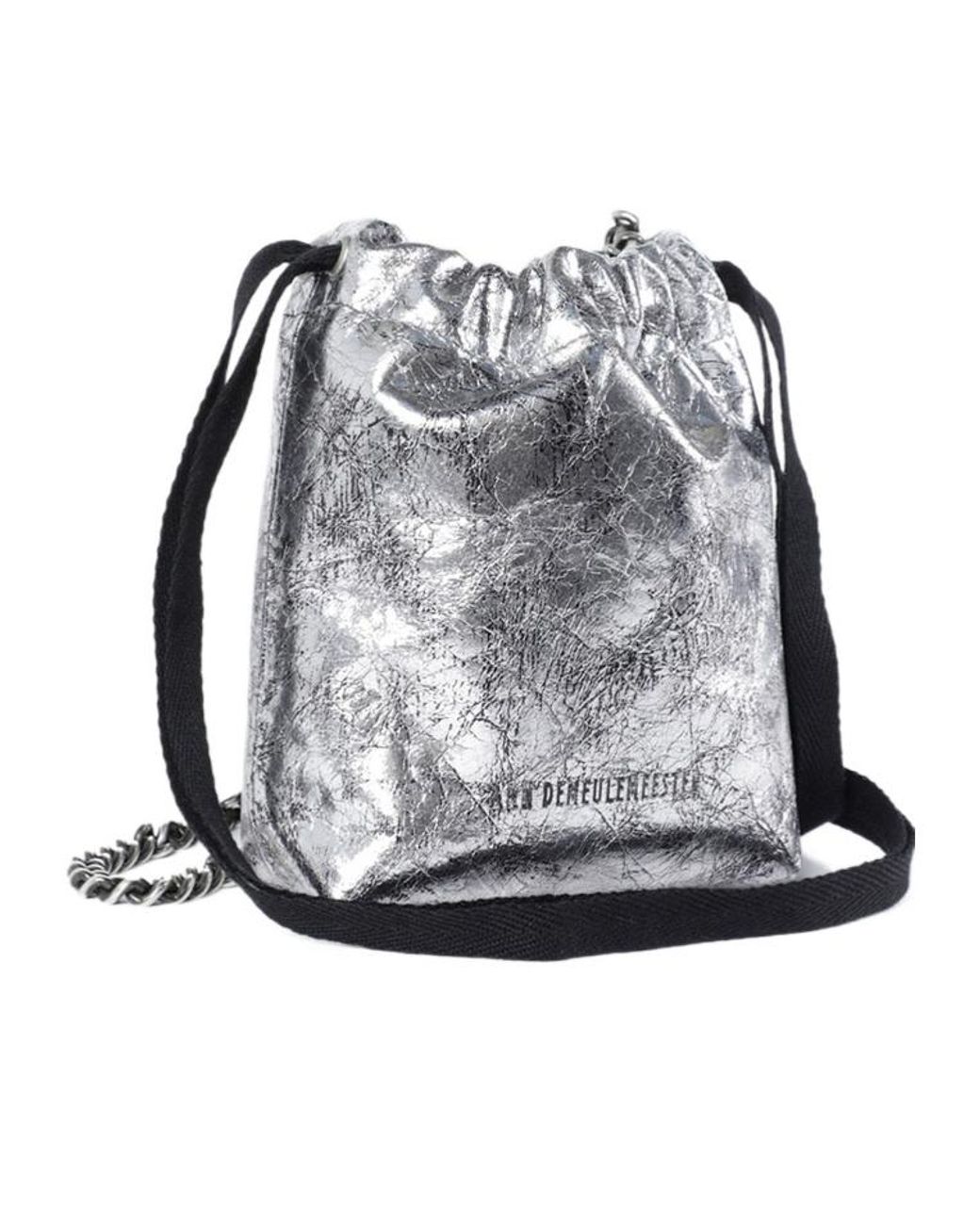 Ann Demeulemeester Multicolor Gael Drawstring Chain Mini Bag