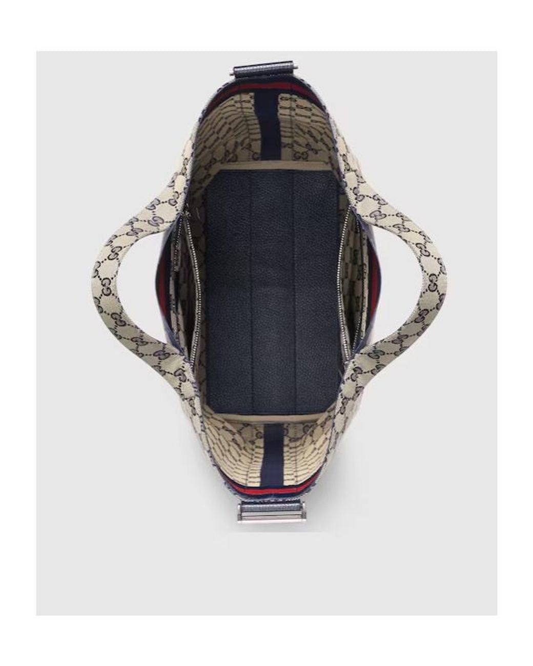 Gucci Gray Large Gg Tote Bag for men