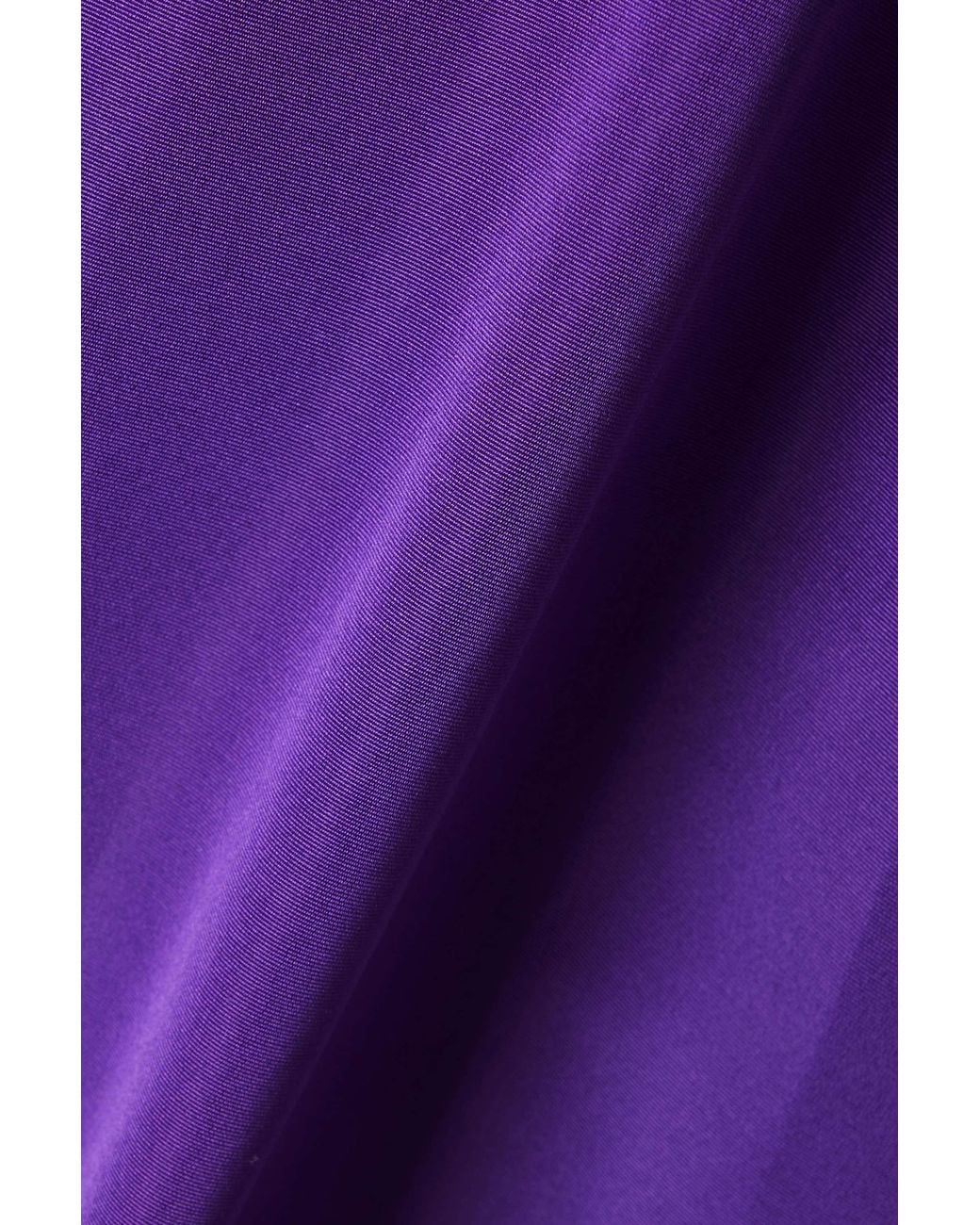 Valentino Purple Breast-Wiped Dress